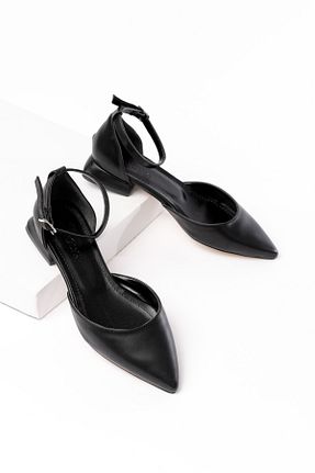 بابت مشکی زنانه چرم مصنوعی DURUNUN BUTİĞİ - کد 885745050