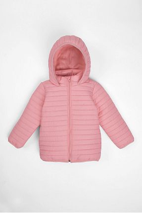 کاپشن صورتی بچه گانه رگولار zepkids - کد 756437128