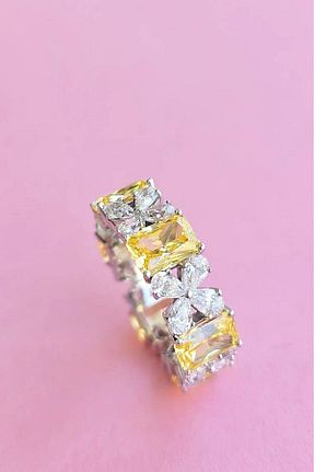 انگشتر نقره قرمز زنانه زیرکن MorMajor Silver - کد 886024660