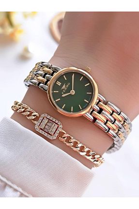 ساعت مچی سبز زنانه 26-30 میلی متر FERRO - کد 885746006
