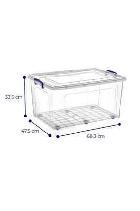 جعبه نگداری سفید پلاستیک Loremp - کد 885752914