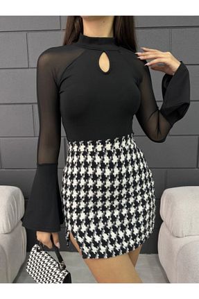 بلوز مشکی زنانه ساده Laviera - کد 878628179