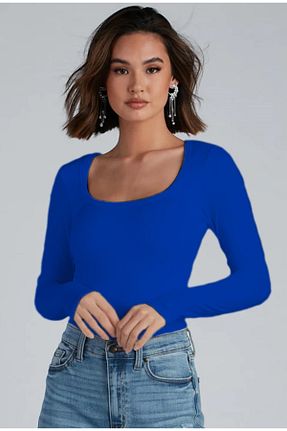 بلوز رنگی زنانه ساده Rooted - کد 873685426