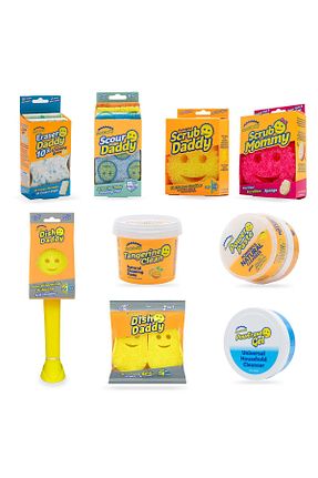 اسفنج و برس ظرف Scrub Daddy - کد 885756725
