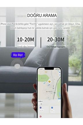 دستگاه ردیاب هوشمند سفید DEANB - کد 885553567
