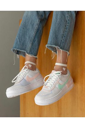 کفش اسنیکر سفید زنانه بند دار Nike - کد 885770417