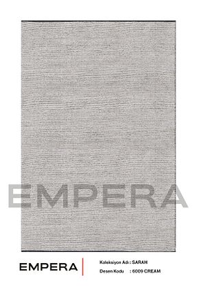گلیم بژ پنبه ای Empera Halı - کد 885772977