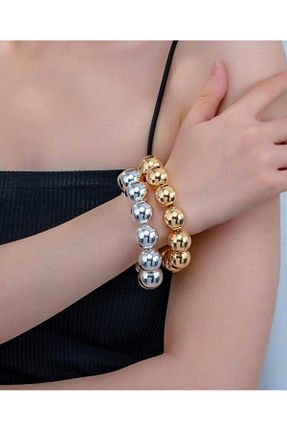 گیره سر طلائی زنانه الاستین Monalisa - کد 885786717