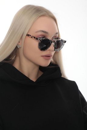 عینک آفتابی مشکی زنانه UV400 STAOOM - کد 412512953