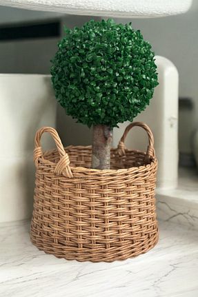 گلدان قهوه ای AFRALYAHOME - کد 885786828