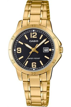 ساعت مچی زرد زنانه 40 میلی متر Casio - کد 35254586