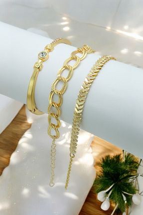دستبند استیل (فولاد) زنانه استیل (فولاد) TAKIPORT - کد 811434437