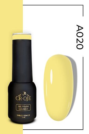 لاک ناخن دائمی زرد CROJE KALICI OJE - کد 828939653