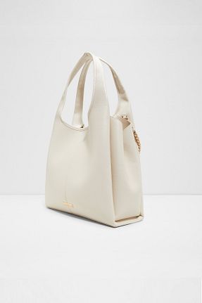 کیف دوشی سفید زنانه چرم مصنوعی Aldo - کد 885825206