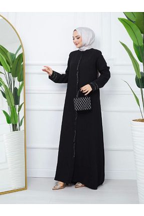 کلاه و ابایا مشکی زنانه بافت Neva Style - کد 841909562