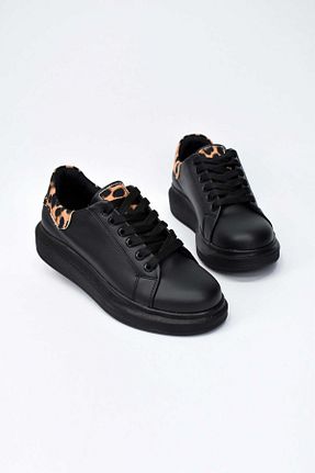 کفش اسنیکر مشکی زنانه بند دار birizmoda - کد 885887283