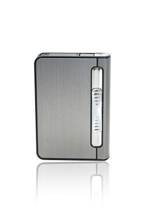 فندک کلاسیک طوسی Silvio Monetti - کد 97315729