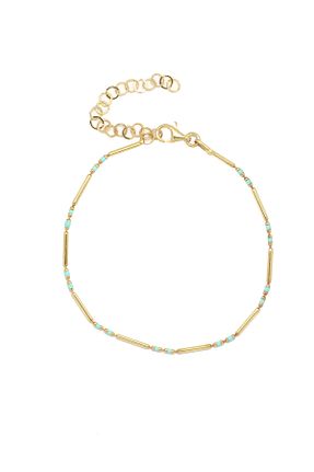 دستبند نقره طلائی زنانه 925 عیار Own Jewelry - کد 885907308