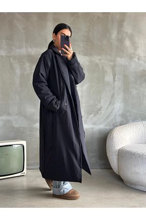 کاپشن مشکی زنانه رگولار bymaestro woman - کد 885893549