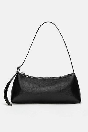 کیف دوشی مشکی زنانه پلی اورتان Pull & Bear - کد 885898131