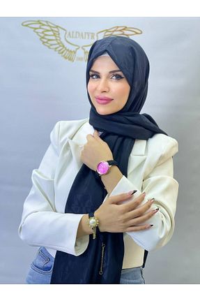 شال مشکی زنانه ویسکون ALDAİR - کد 885910045