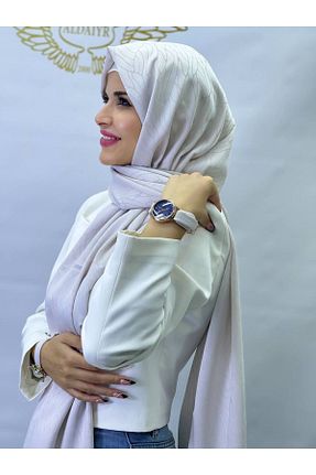 شال بژ زنانه ویسکون ALDAİR - کد 885910291