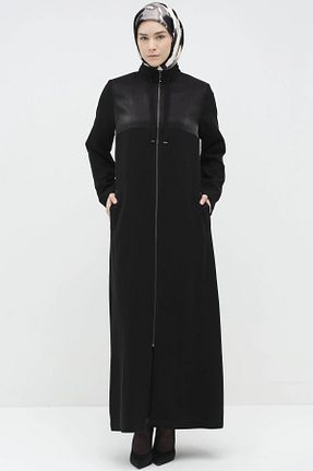 کلاه و ابایا مشکی زنانه بافتنی Tuğba - کد 885417818