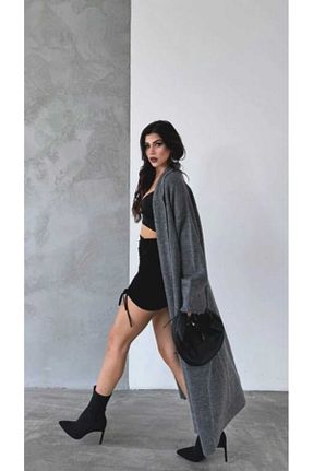 رویه طوسی زنانه پشمی NÜANS MODA - کد 885918410