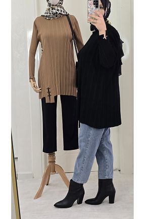 لباس مشکی زنانه تریکو Butik - کد 885916984