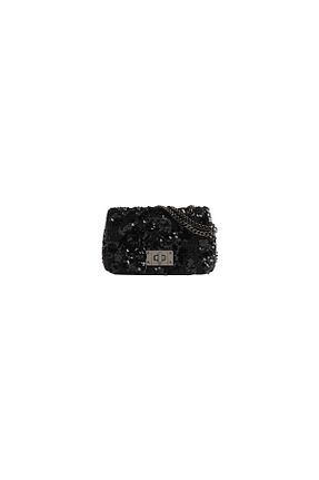 کیف دوشی مشکی زنانه پارچه ای Parfois - کد 885935152