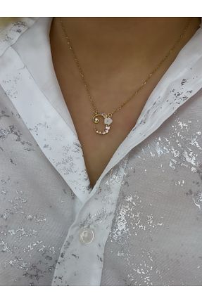 گردنبند استیل ( فولاد ) رنگی زنانه استیل ضد زنگ Hicrans Takı - کد 885929467