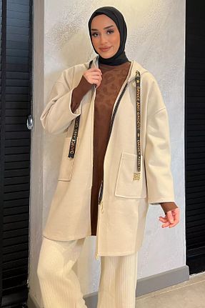 کت حجاب طوسی زنانه رگولار Julude - کد 885929052