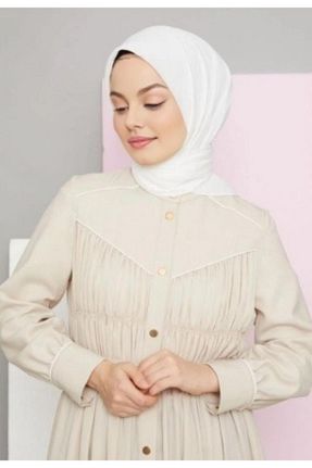 روسری سفید پنبه ای Lerra - کد 885970694