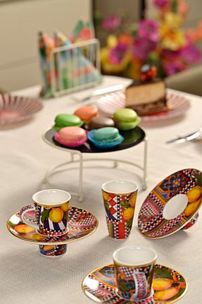 فنجان قهوه رنگی 6 نفره Edora Home - کد 885967685