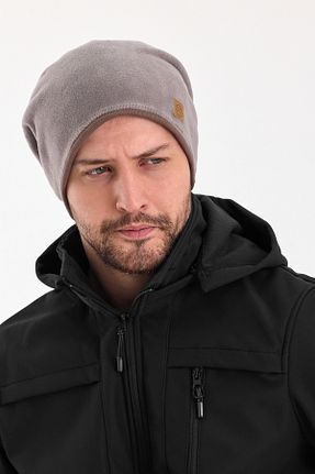 کلاه پشمی طوسی مردانه پنبه ای Butikgiz - کد 885972285
