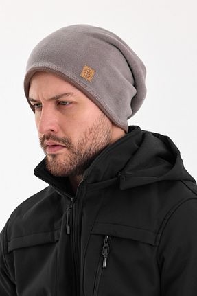 کلاه پشمی طوسی مردانه پنبه ای Butikgiz - کد 885972285