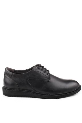 کفش کژوال مشکی مردانه چرم خالص Walkenzo - کد 885970625
