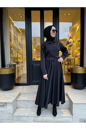 کت حجاب مشکی زنانه رگولار TERZİ DÜKKANI - کد 885976030