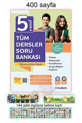 درسی و کتب کمک آموزشی Tudem Yayınları - کد 868629897