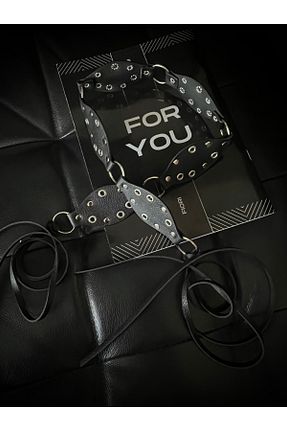 کمربند مشکی زنانه چرم مصنوعی Fiori - کد 885994413