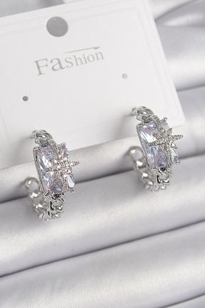 گوشواره استیل (فولاد) رنگی زنانه استیل ضد زنگ REKA MODA - کد 886231386