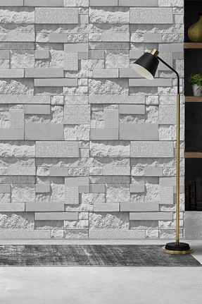 کاغذ دیواری طوسی Yapışkan Gerekli EXCLUSIVE - کد 2282518