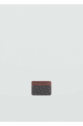 کیف پول قهوه ای زنانه ابعاد کوچک MANGO - کد 886002736