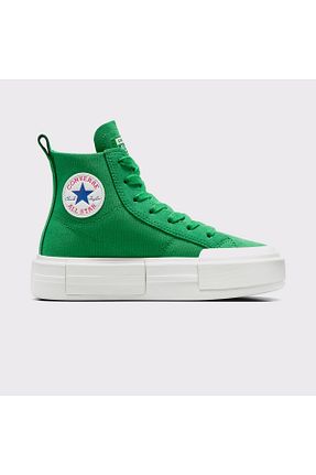 کفش اسنیکر سبز زنانه بند دار Converse - کد 865350243