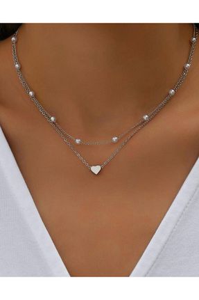 گردنبند جواهر زنانه مروارید monalisatoka - کد 886030147