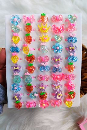انگشتر جواهر قهوه ای بچه گانه Nisankids - کد 886101018