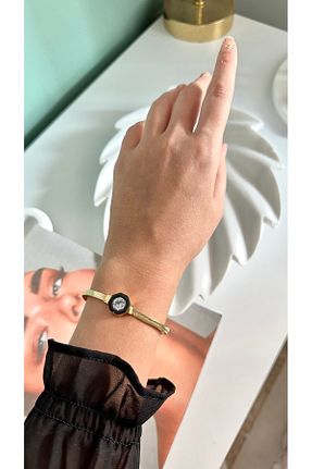 گردنبند استیل ( فولاد ) طلائی زنانه روکش طلا Takimakstore - کد 118676239
