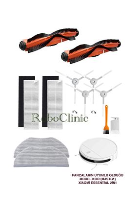 اکسسوری جاروبرقی سفید Roboclinic - کد 865076516