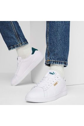 کفش پیاده روی سفید مردانه چرم مصنوعی Puma - کد 774475099