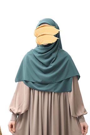 شال سبز زنانه Medine İpeği Lemaye - کد 886104913